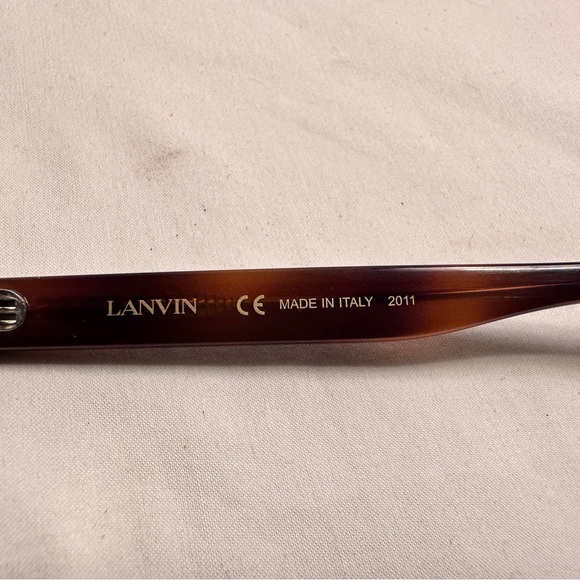 New LANVIN Butterfly Women’s Sunglasses LNV602S Tortoiseshell NWOT Made in Italy - Picture 11 of 11
